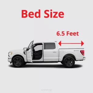 Bed size 6.5 feet