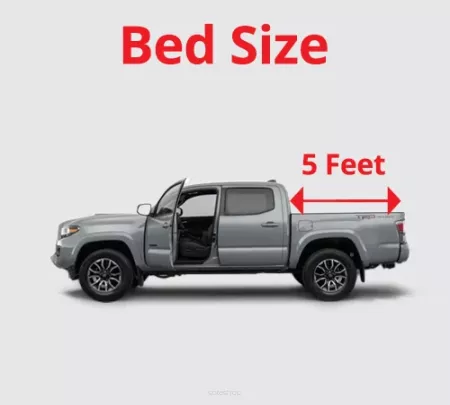 Bed size 5 feet