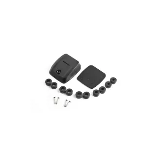 Poziome przejście dachowe, podwójne, dla kabli 6–10 mm, czarne - 4