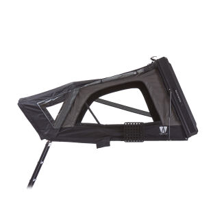 Hybrydowy namiot dachowy TEAK 1.0 135 - szary - 9