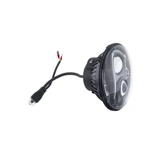 2 szt. HL7-2 7-calowe reflektory główne LED do Mercedes G / Puch, przystosowane do regulacji zasięgu świateł (LWR) - 4